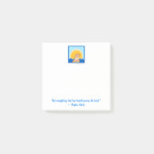 Post-it® Mini Golden Dog Sunrise Waves (Devant)