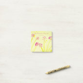 Post-it® Mini note personnalisée (Sur un bureau)