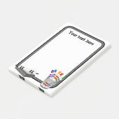 Post-it® Mini tableau blanc (Incliné)