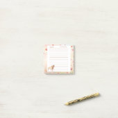Post-it® Miniature Histoire de Cheval de la Saint-Valentin (Sur un bureau)