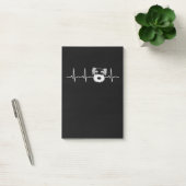 Post-it® Miniature Schnauzer Heartbeat Mini Schnauzer Face (Bureau)