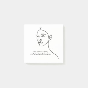Post-it® Minimal Noir Elle Est Devenue Un Héros Inspiration