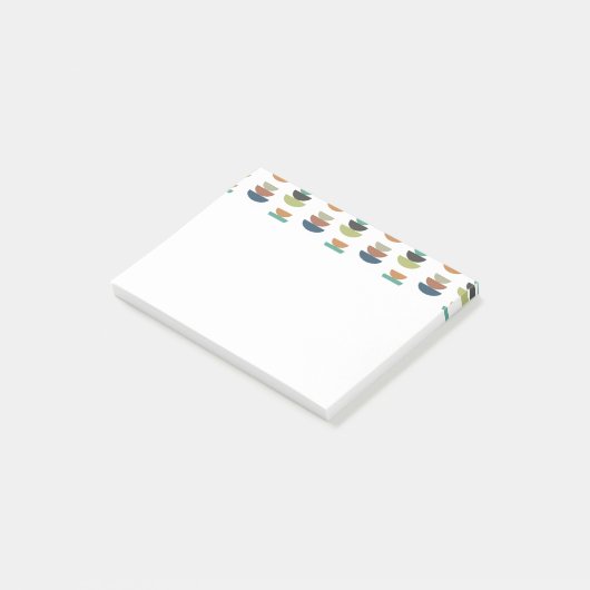 Post-it® Minimalisme moderne du milieu du XXe siècle (Incliné)