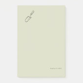 Post-it® Minimalist Botanical Garden Reader Gift (Devant)