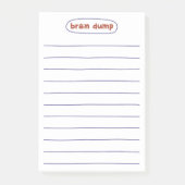 Post-it® Minimalist brain dump and notes (Devant)