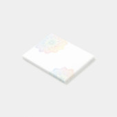 Post-it® Minimalist Pastel Rainbow Floral (Incliné)
