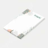 Post-it® Minimalist plant paper notebook (Incliné)