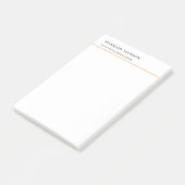 Post-it® Minimaliste Classique Simple Professionnel (Incliné)