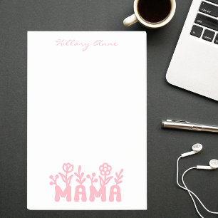 Post-it® Minimaliste Fleur Rose Simple Maman Pour Elle