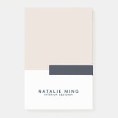 Post-it® Minimaliste géométrique moderne (Devant)