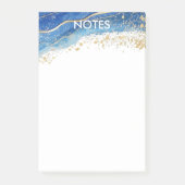 Post-it® Minimaliste Gold Splatter (Devant)