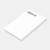 Post-it® Minimaliste moderne professionnel plain (Incliné)