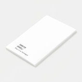 Post-it® Minimaliste moderne tendance professionnelle (Incliné)