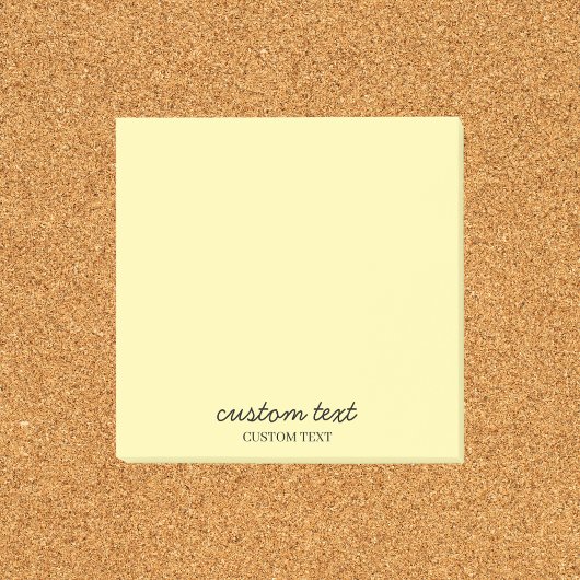 Post-it® Minimaliste personnalisable
