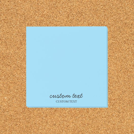 Post-it® Minimaliste personnalisable
