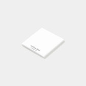 Post-it® Minimaliste personnalisable (Incliné)