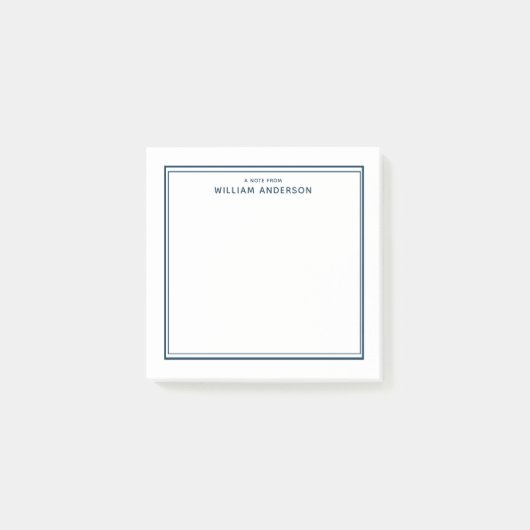 Post-it® Minimaliste personnalisé (Devant)