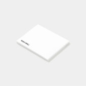 Post-it® Minimaliste Professionnel Plain Moderne (Incliné)