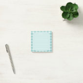 Post-it® Mint Plaid Note Design (Bureau)