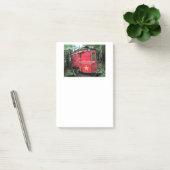 Post-it® Minuscule caravane rouge tzigane Customisée On car (Bureau)