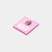 Post-it® Minuscules Coeurs rose et blanc Coupons d'amour av (Incliné)