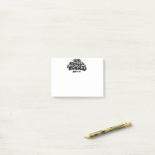 Post-it® miracle (Sur un bureau)