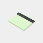 Post-it® Miss America Green Crown & Name Post-it-Notes (Incliné)
