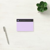 Post-it® Miss America Purple Crown & Name Post-it-Notes (Bureau)