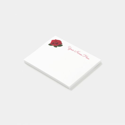 Post-it® Miss America Red Rose Post-it-Notes (Incliné)