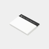 Post-it® Miss America Silver Crown & Name Post-it-Notes (Incliné)