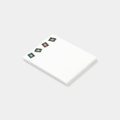 Post-it® Miss America Whimsical Crowns Post-it-Notes (Incliné)