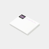 Post-it® Miss USA Orchid Pink Crown Post-it-Notes (Incliné)