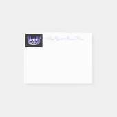 Post-it® Miss USA Purple Crown Post-it-Notes (Devant)