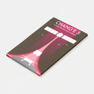 Post-it® Mission d'exploration lunaire Chang'e 5