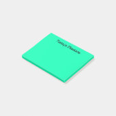 Post-it® Missions d'aujourd'hui de turquoise (Incliné)