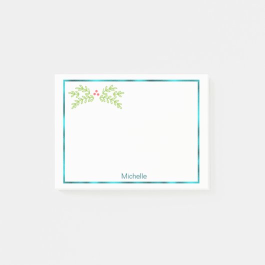 Post-it® Mistletoe de Noël magique ID441 (Devant)