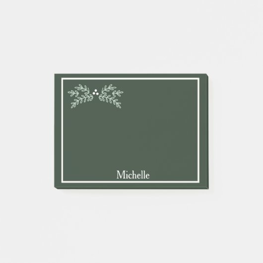 Post-it® Mistletoe de Noël magique ID441 (Devant)