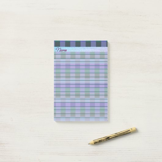 Post-it® Misty mignon Post-It Notes (Sur un bureau)