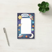 Post-it® Mitzvah Personnalisé sur le Thème de l'Espace (Bureau)