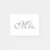 Post-it® Mme Épouse Son Dernier Mal (Devant)