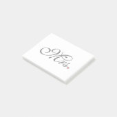 Post-it® Mme Épouse Son Dernier Mal (Incliné)