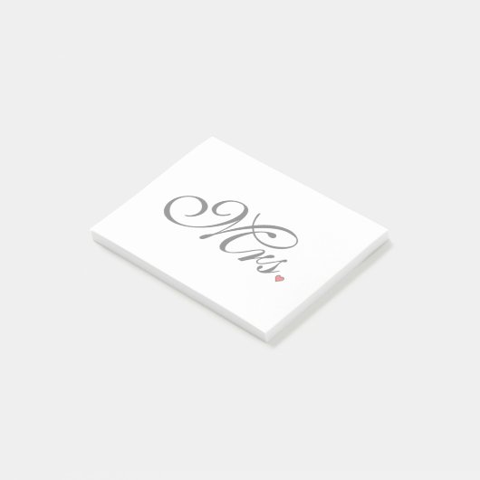 Post-it® Mme Épouse Son Dernier Mal (Incliné)