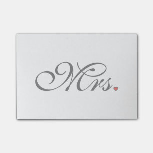 Post-it® Mme Épouse Son Dernier Mal