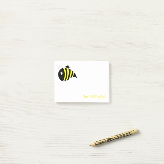 Post-it® Mobilité active des abeilles (Sur un bureau)
