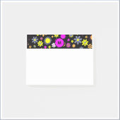 Post-it® Mod Black Floral