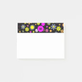 Post-it® Mod Black Floral (Devant)