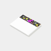 Post-it® Mod Black Floral (Incliné)
