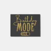 Post-it® Mode Anniversaire activé | Anniversaire (Devant)