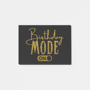Post-it® Mode Anniversaire Activé   Fête d'Anniversaire