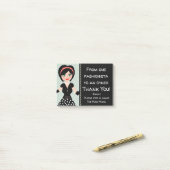 Post-it® Mode/couture/Merci snob (Sur un bureau)